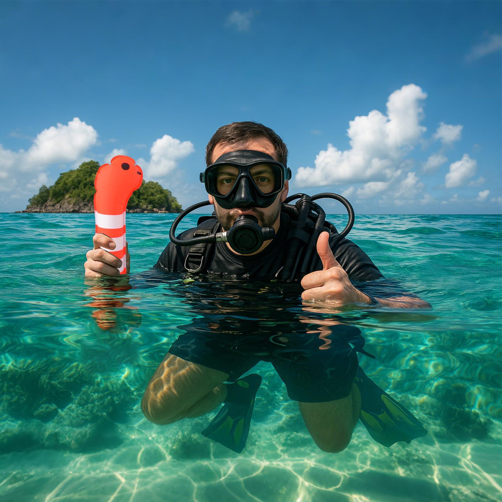 Pull Buoy Swimming - Swimming Buoy Foldable Reflective Floating Marker