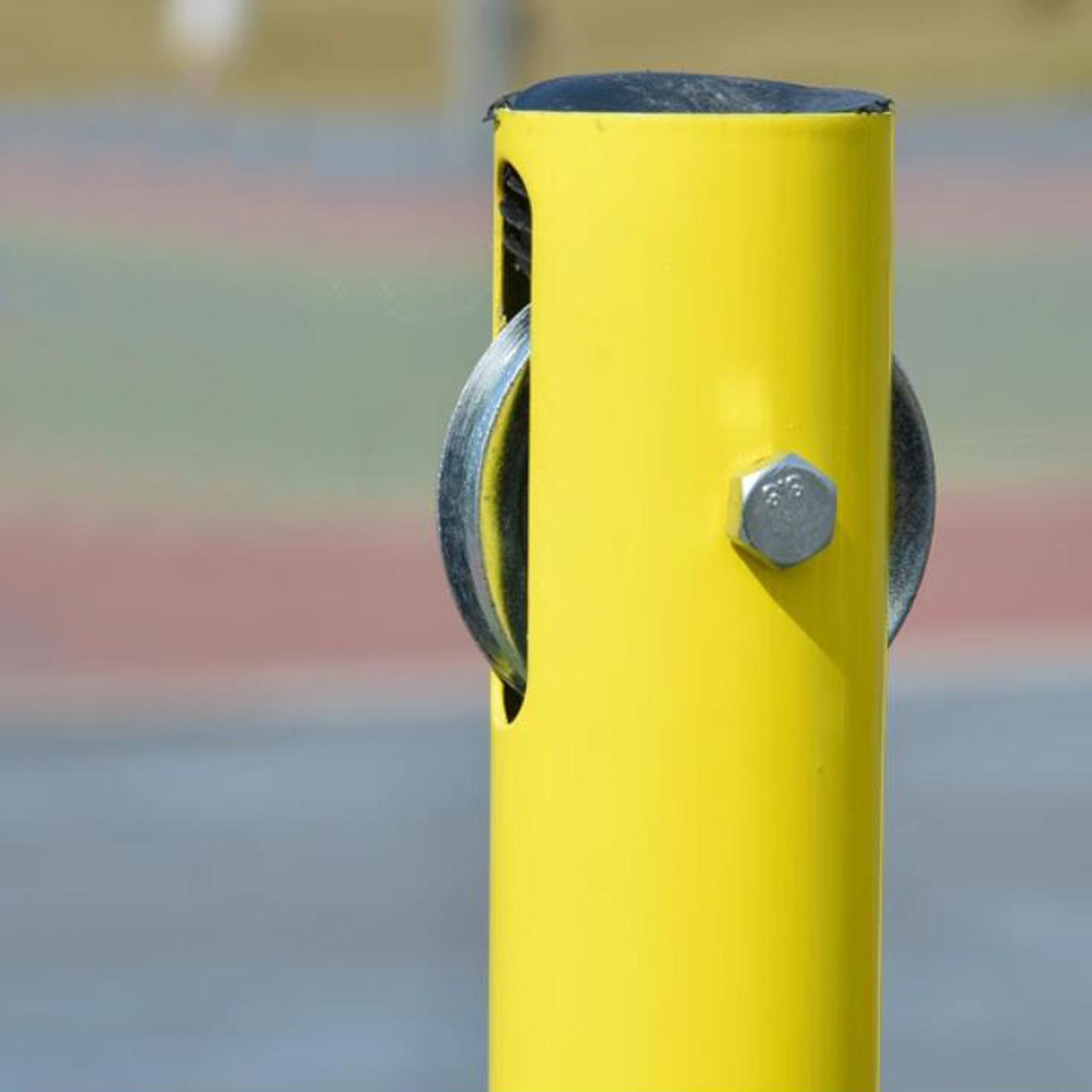 Sports Equipment For Volleyball - Electroplated Steel Volleyball Pole Pulley System