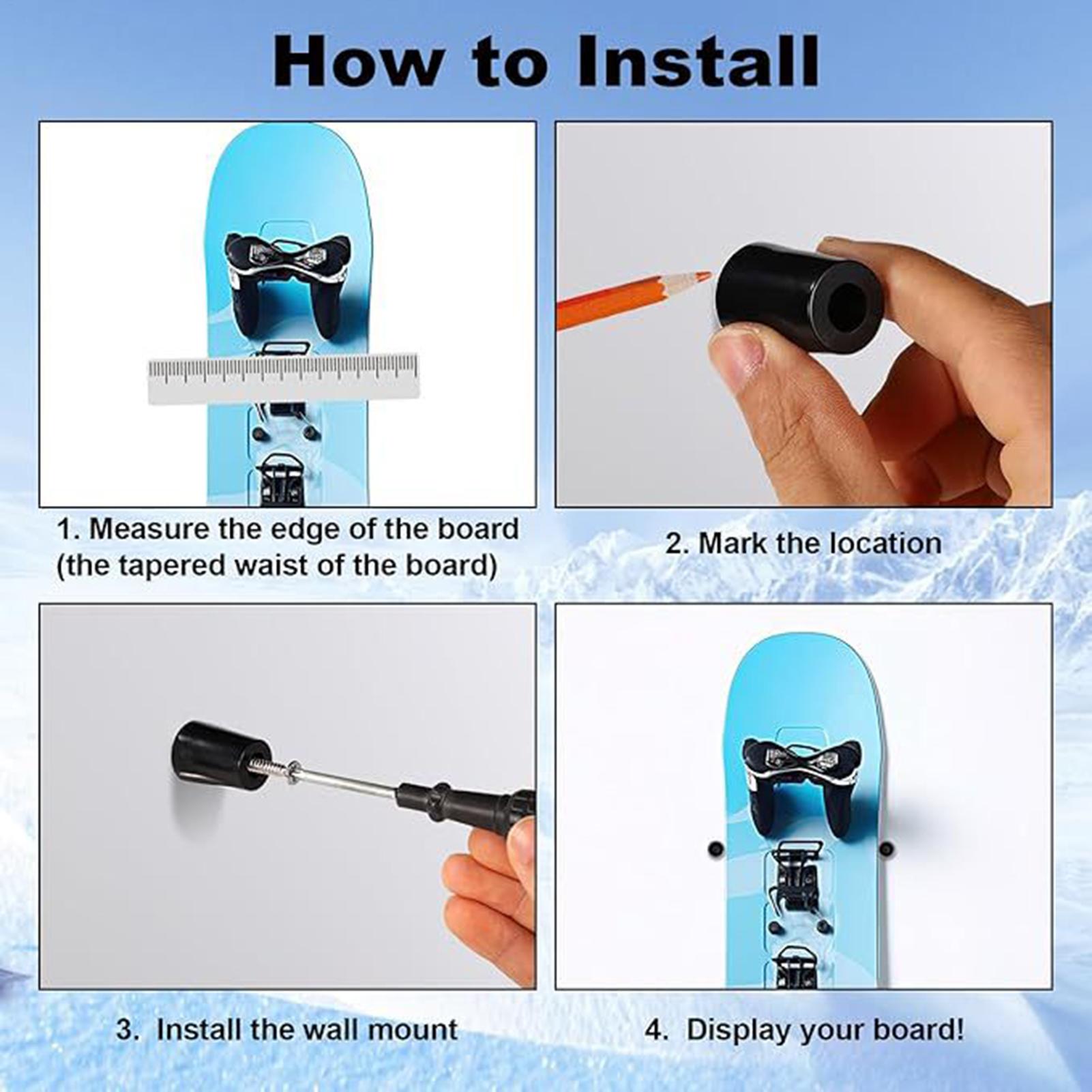 Ski Wall Mount Vertical Snowbo - đánh giá và giá Sports Equipment Store
