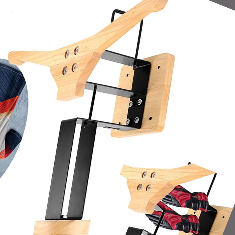 Wood Motorcycle Helmet Holder  - đánh giá và giá Sports Equipment Organizer