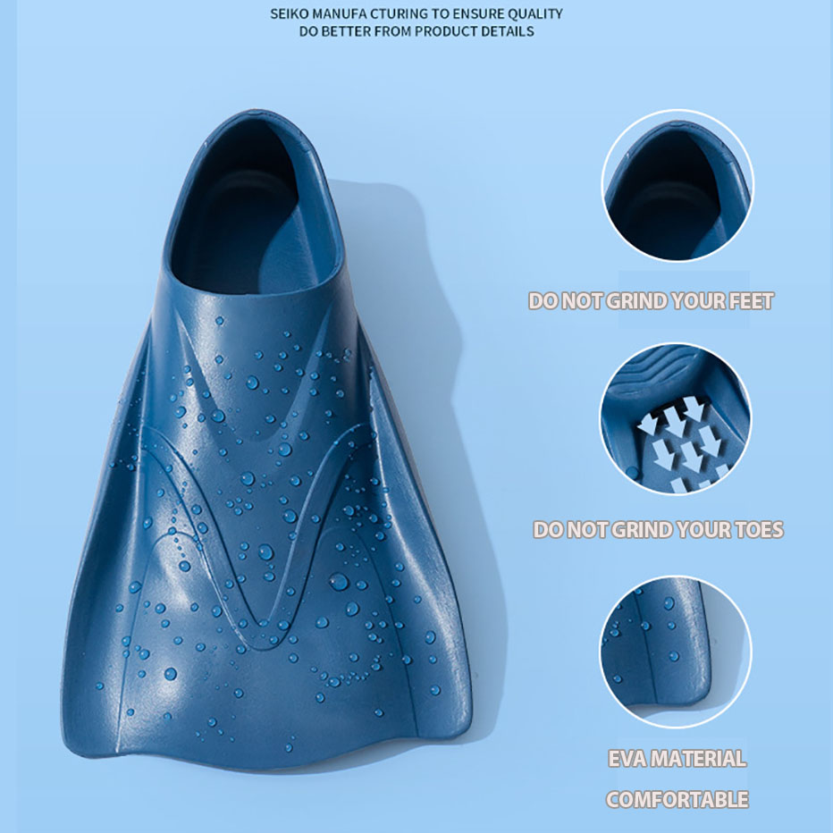 Short Frog Shoes Adult Silicon - đánh giá và giá Swim Fin Short Blade