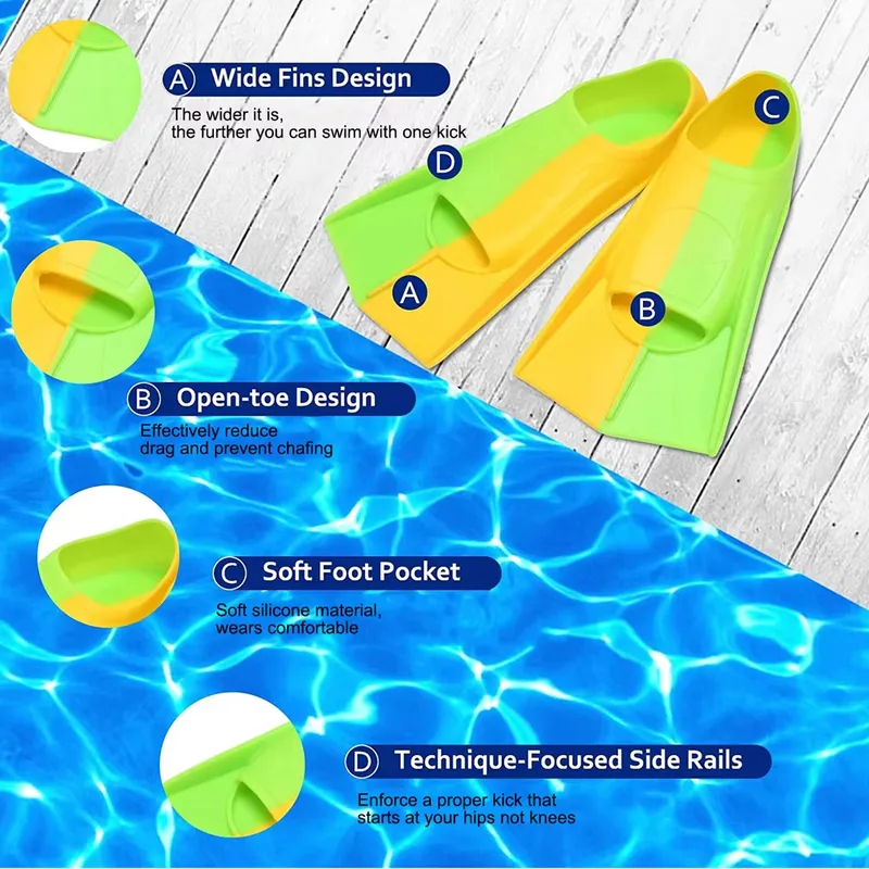 Professional Short Blade Silic - đánh giá và giá Swim Fin Short Blade