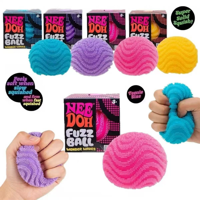 Needoh Squishy Wave Ball Smile - đánh giá và giá Spike Ball Game