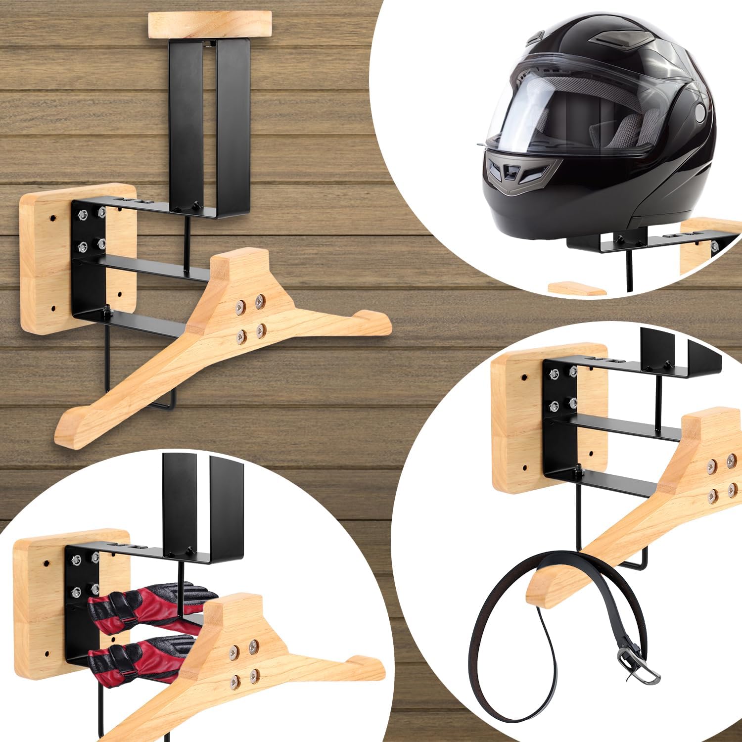 ​Motorcycle Helmet Holder Wall - đánh giá và giá Sports Equipment Organizer