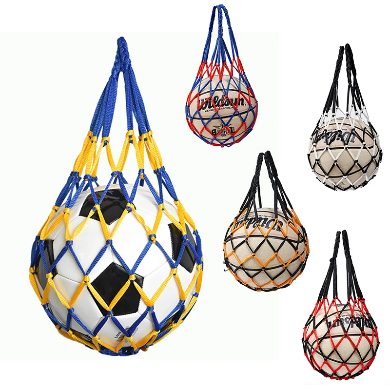 1PC Football Net Bag Nylon Bol - đánh giá và giá Sports Equipment For Volleyball