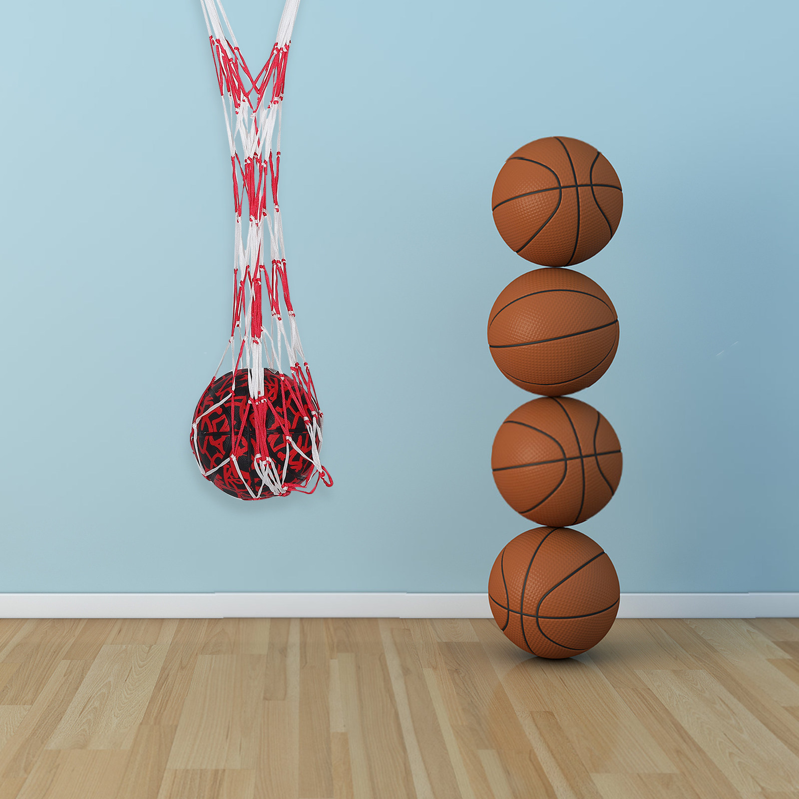 Mesh Ball Storage Bag Portable - đánh giá và giá Sports Equipment Organizer