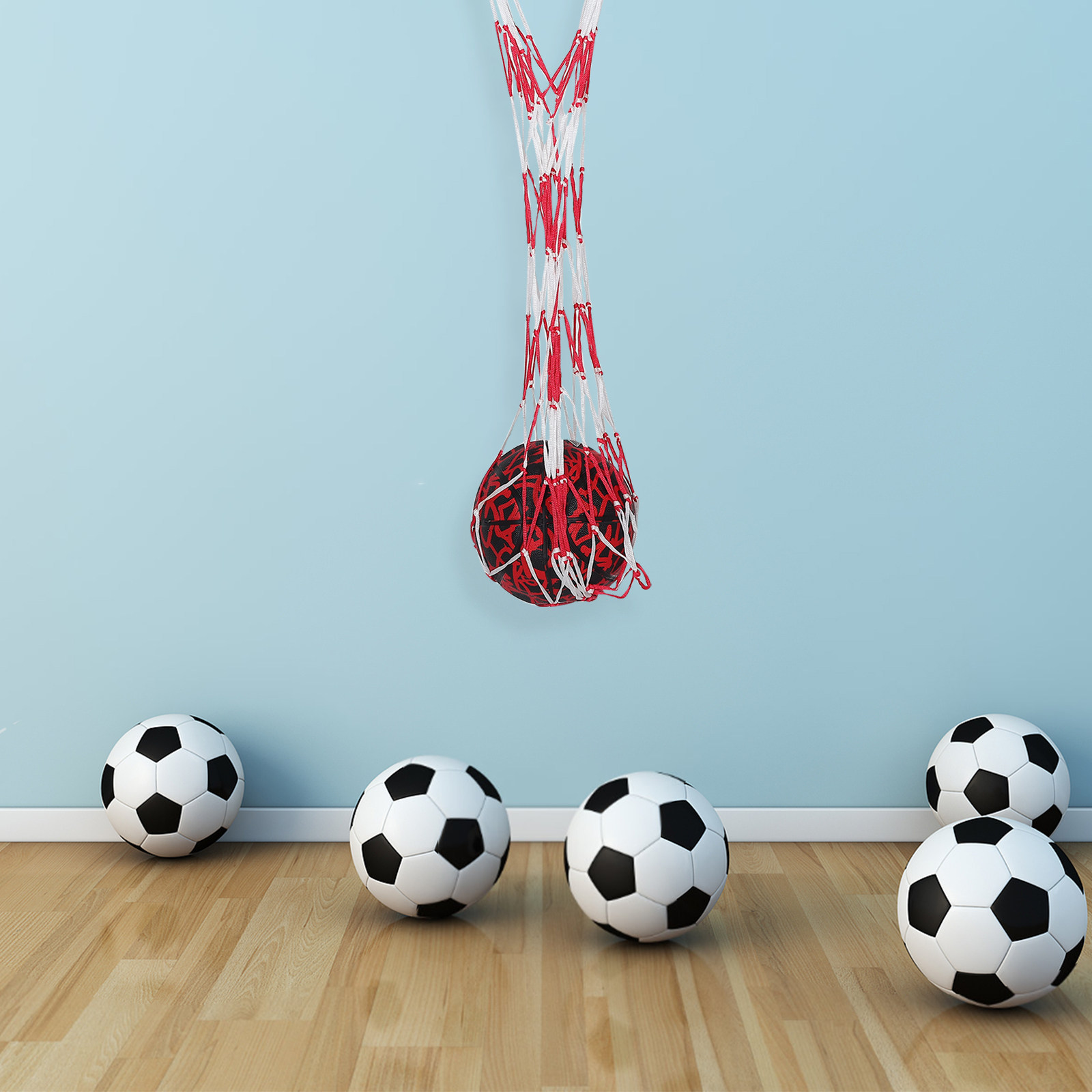 Mesh Ball Storage Bag Portable - đánh giá và giá Sports Equipment Organizer