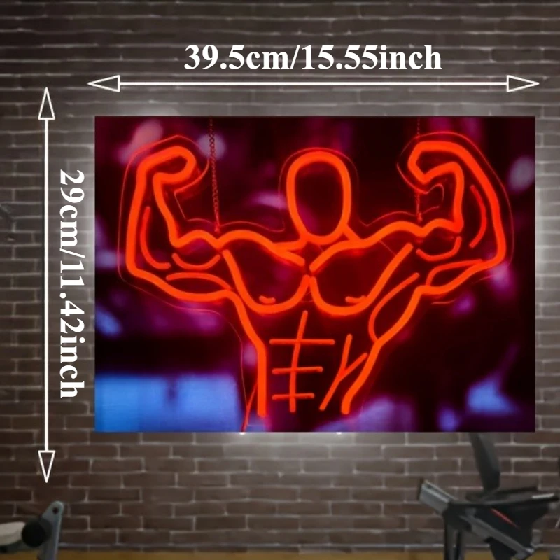 Fitness Warrior LED Neon Sign  - đánh giá và giá Sports Equipment Store