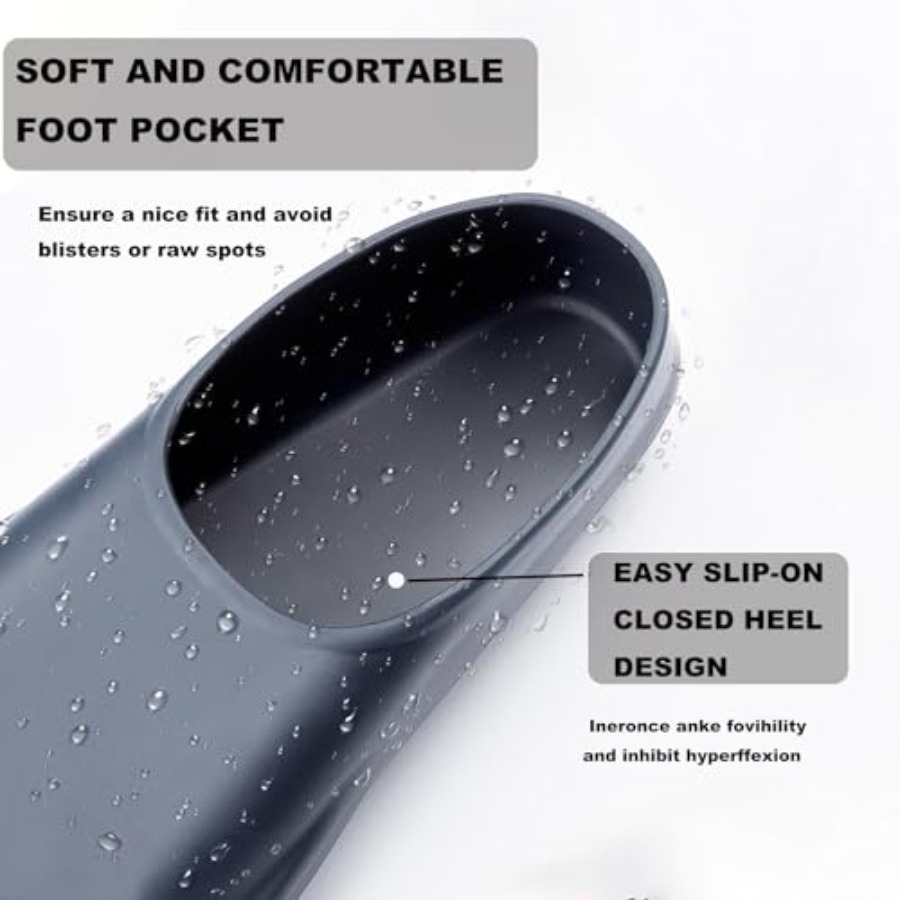 Swim Fins Adult Swim Training  - đánh giá và giá Swim Fin Short Blade