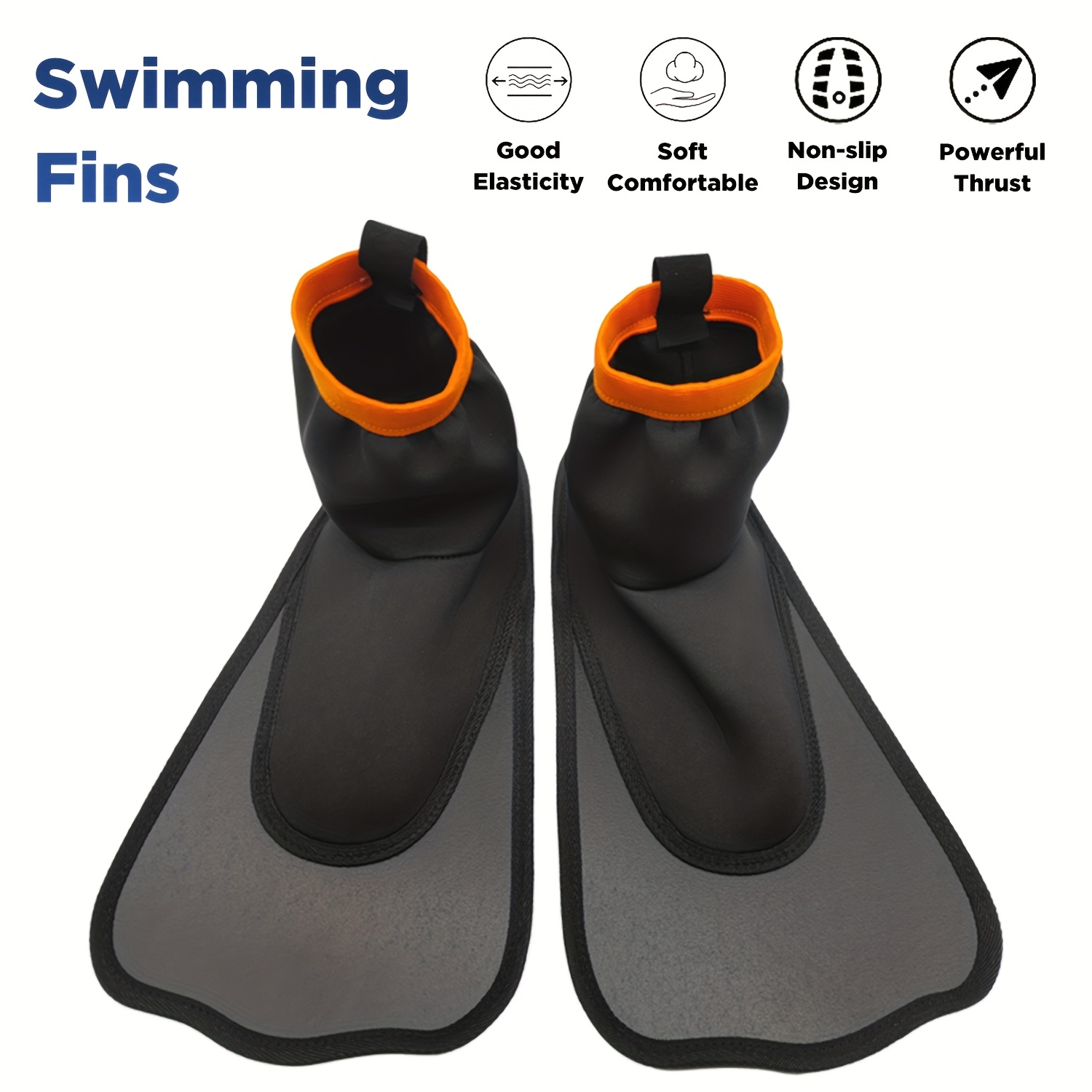 Snorkel Fins Swim Flippers Sho - đánh giá và giá Swim Fin Short Blade