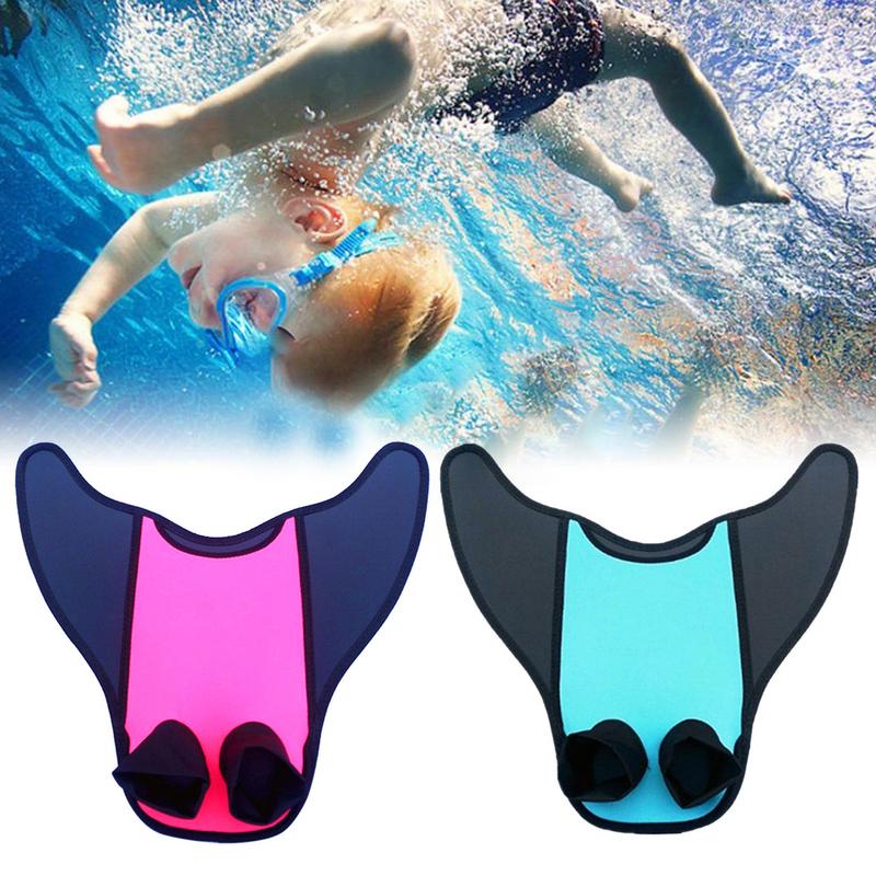 Swimming Training Double-foot  - đánh giá và giá Swim Fin Short Blade