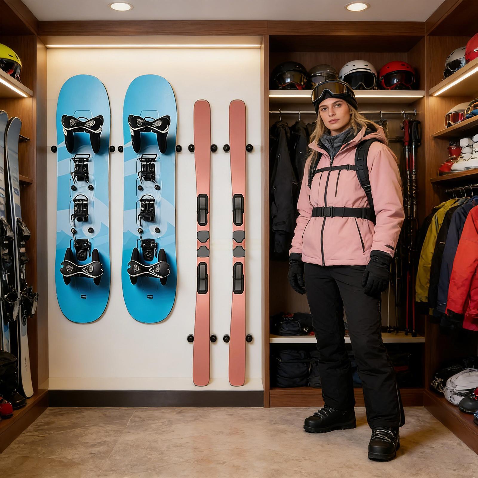 Ski Wall Mount Vertical Snowbo - đánh giá và giá Sports Equipment Store