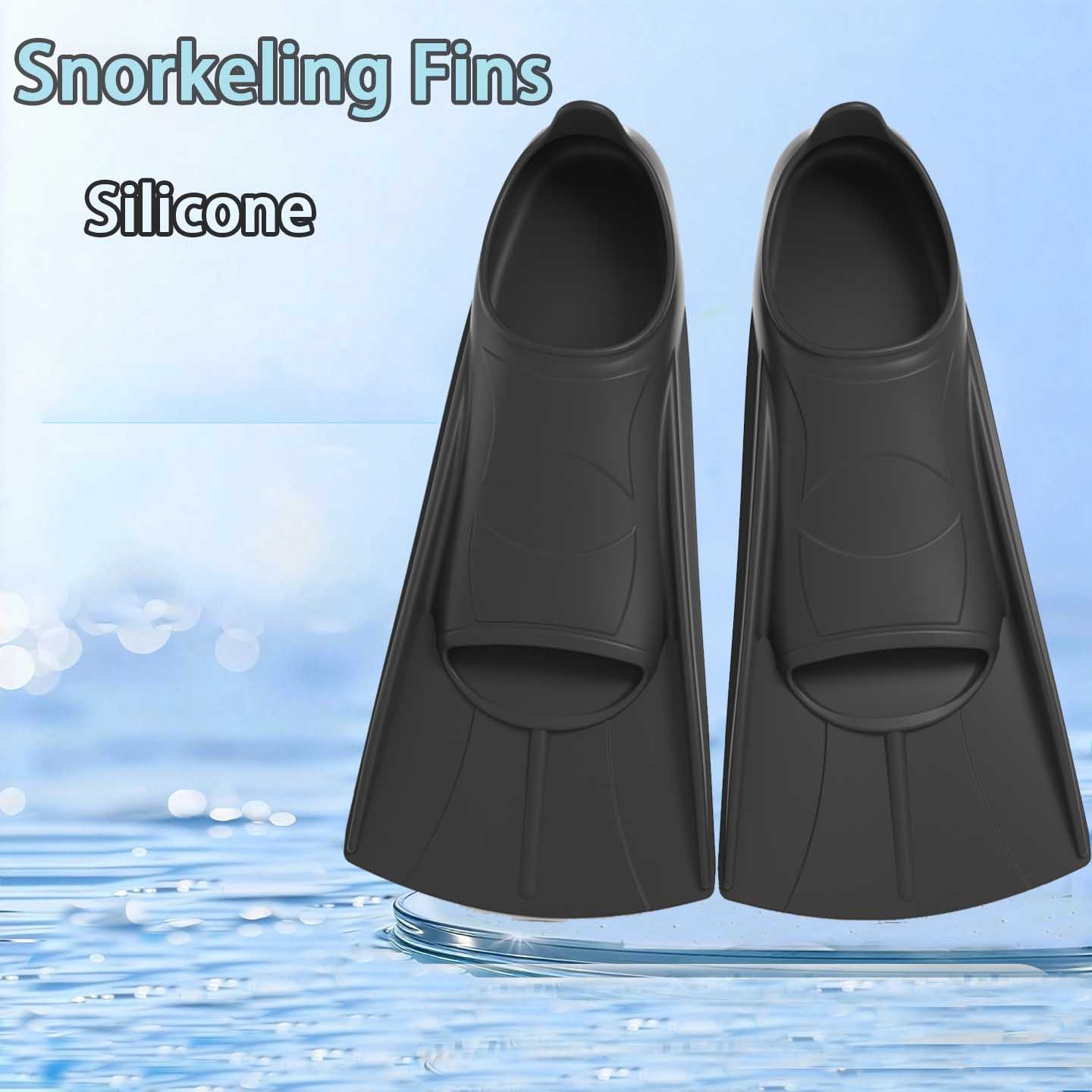 Swimming Flipper Silicone Wome - đánh giá và giá Swim Fin Short Blade